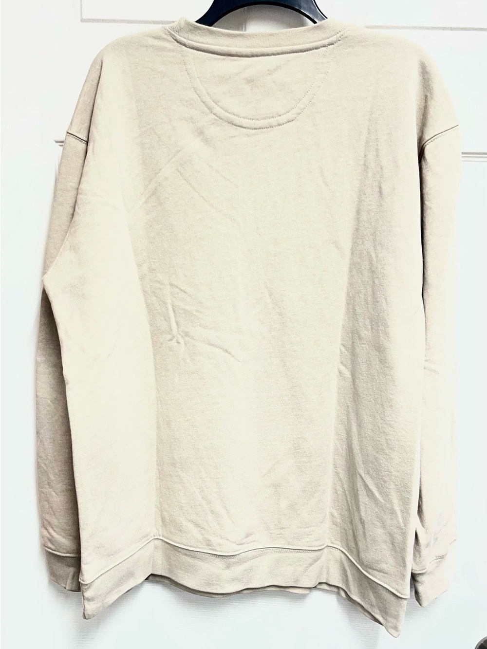 NATURAL LIFE Cream Graphic Crewneck Sweatshirt sz M - Picture 2 of 6